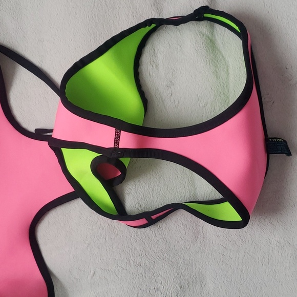 INDAH , REVERSIBLE NEOPRENE ONE-PIECE BIKINI SIZE XS / S - Picture 8 of 10